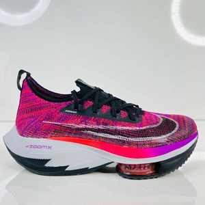 Women’s Nike Air Zoom Alphafly Next% Flyknit Hyper Violet Pink Shoes